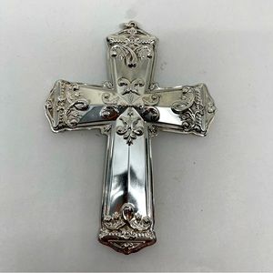 Tuttle 2010 Sterling Silver Christmas Cross Ornament